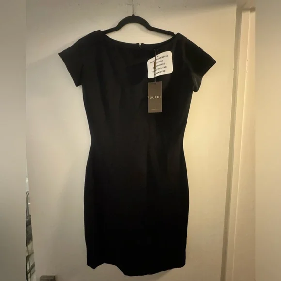 white christmas dresses Buy vintage Gucci Fancy dress with metal inserts at Cavalli e Nastri main image 0
